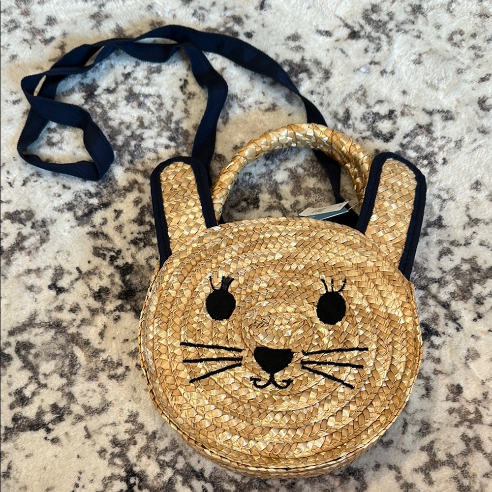 Gap Sarah Jessica Parker Kids Straw Bunny Bag